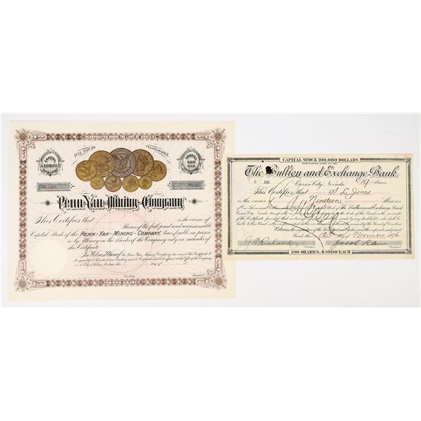 Stock Pair for Coin Collectors [198051]