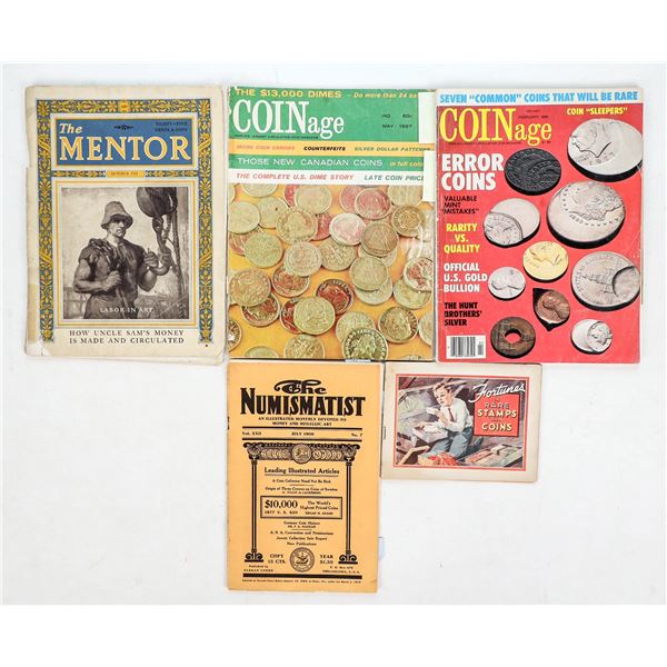 Vintage Coin Magazines (5) [195527]