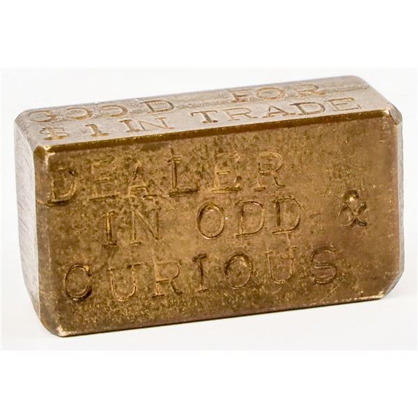 CT Coins Souvenir Ingot. [206999]