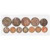 Image 1 : U. S. Coppers Half Cents & Cents Holed (12) [202940]