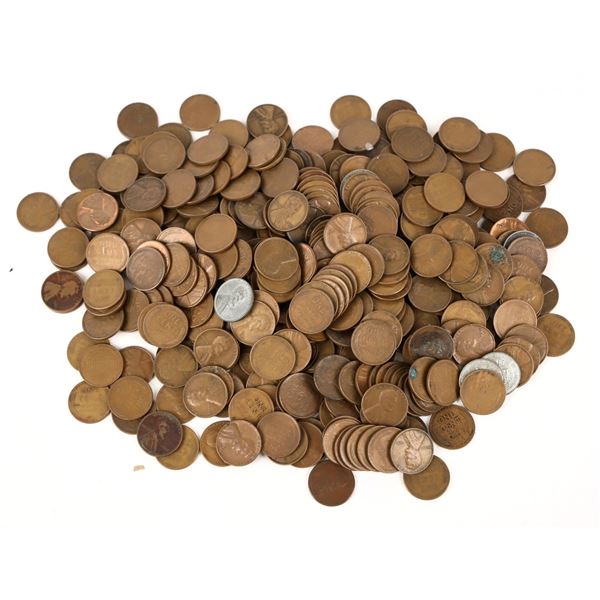 Wheatback Lincoln Cents (350) [206969]