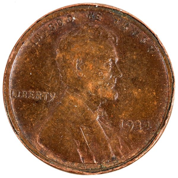 Hauptman Trial on 1934 Lincoln Cent [205936]