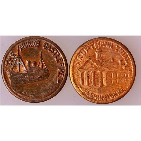 Hauptmann Trial/Morro Castle Fire Lincoln Cents [206396]