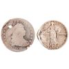 Image 1 : Damaged U. S. Quarters: 1806/5 & 1921 (2) [202205]