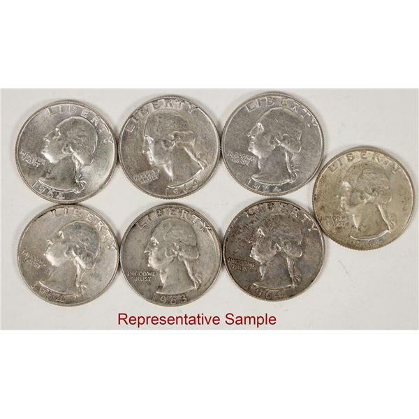 Washington Quarters 90% Silver (179) [203645]