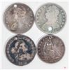 Image 1 : Holed 1800s U. S. Half Dollars (4) [202204]