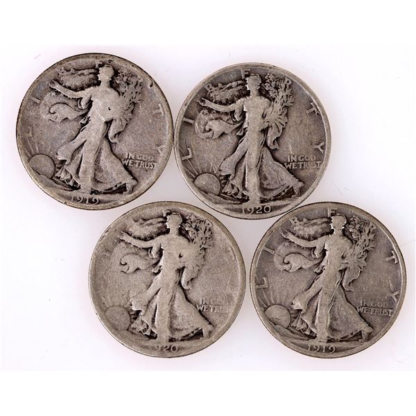 Walking Liberty Half Dollars (4) [207248]