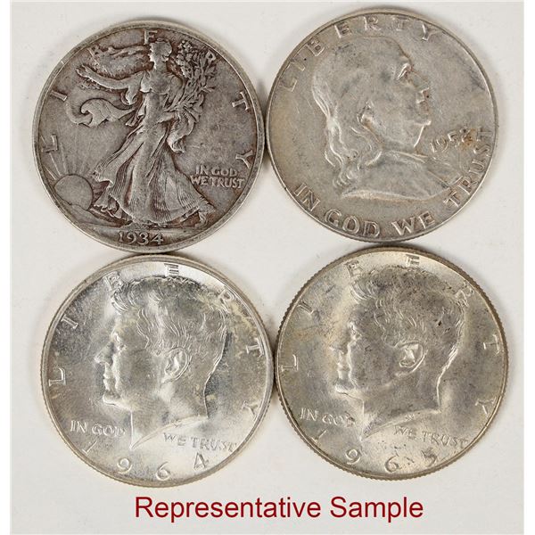 U.S. Silver Half Dollars (71) [203644]
