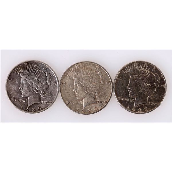 Peace Dollars (3) [207241]