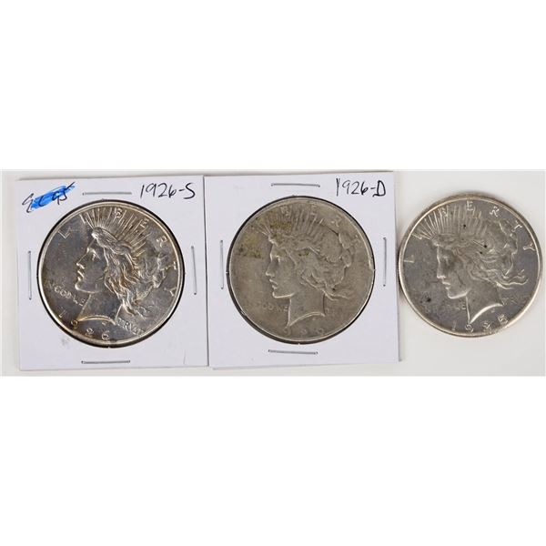 Peace Dollars (3) [207243]