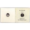 Image 2 : Platinum Franklin Mint Mini Coins (2) [202196]