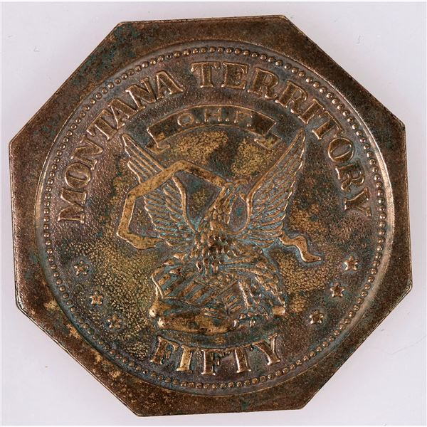 Montana Territory $50 Slug Facsimile [206667]