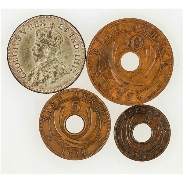 East Africa Coins (4) [176267]