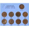 Image 2 : Canadian Large & Small Cent Coin Albums (2) [205565]