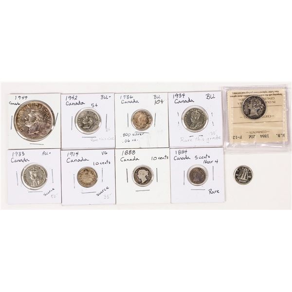 Coins of Canada (10) [205712]