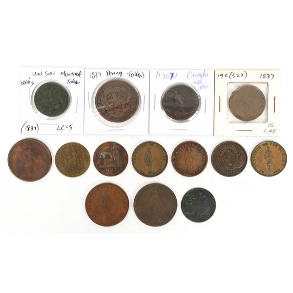 Lower Canada Coppers (14) [198876]