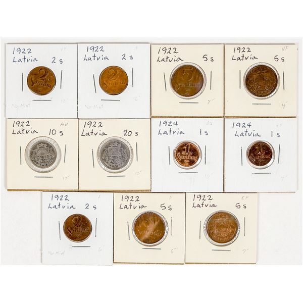 Coins of Latvia (11) [200669]