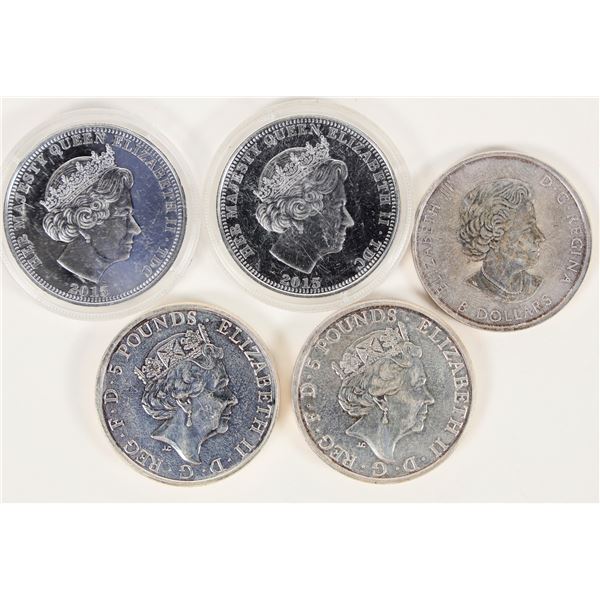 Coins of Queen Elizabeth (5) [202848]