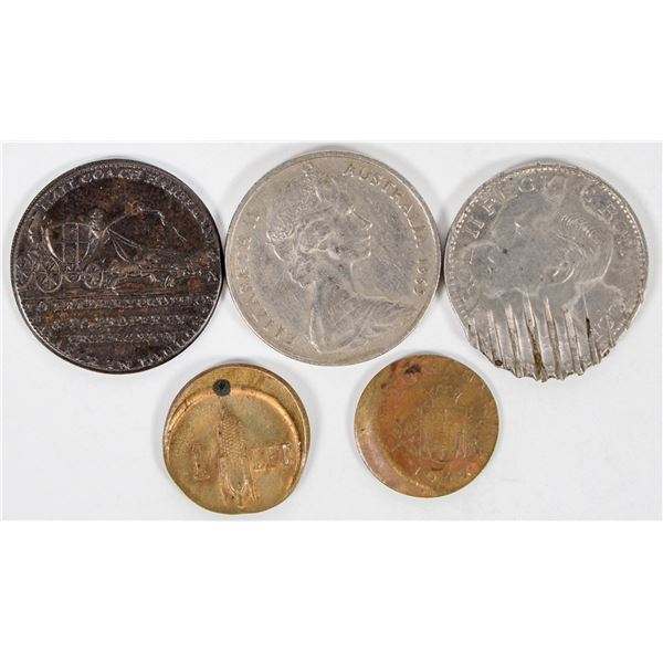 Foreign Coins (5) [204466]