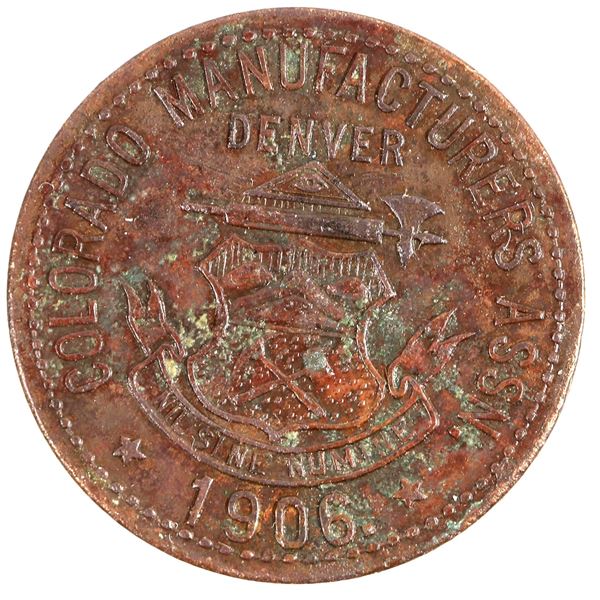 Colorado Manufacturing Association Medal 1906 [203865]