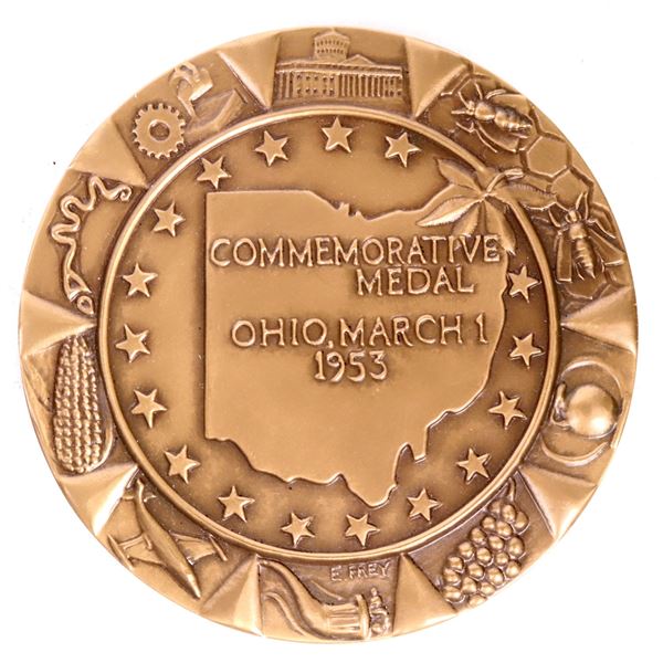Ohio Sesquicentennial Official Medallion [182158]