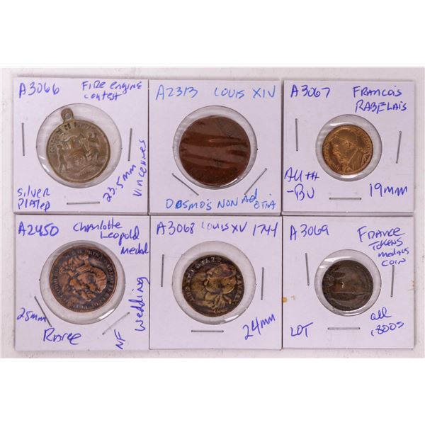 Early Counters, Tokens, Medals (6) [176269]