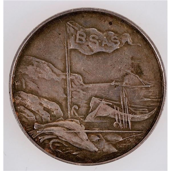 British Sea Anglers Society Sliver Medal [204509]