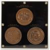 Image 1 : Triple Medal Set, Mounted Display [205327]