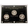 Image 1 : World Series Collectors Set 1989 A's Silver Medals (3) [205560]