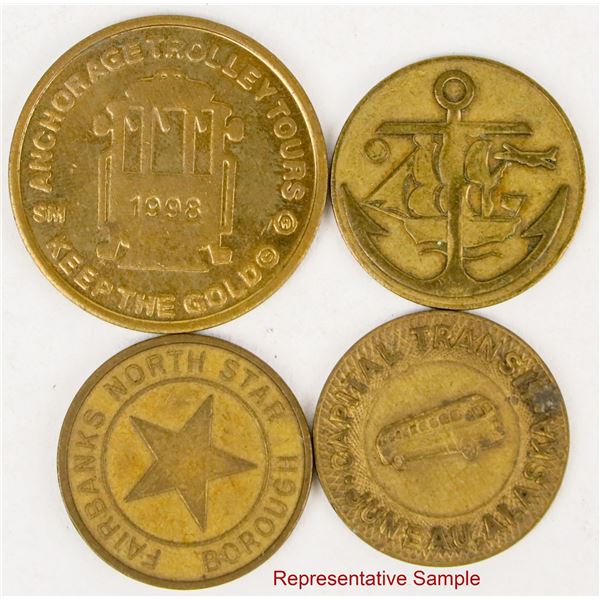 Alaska Transportation Tokens (12)  [207126]