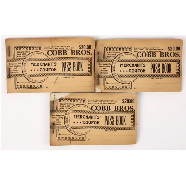 Cobb Bros. Phoenix Token Books [207001]