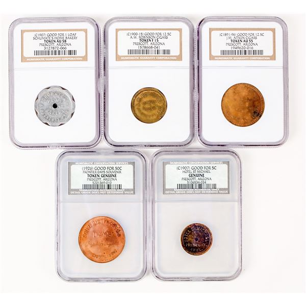 Prescott Graded Tokens (5) [207200]