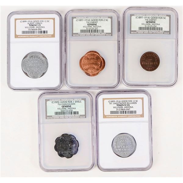 Williams Tokens (5) [207219]