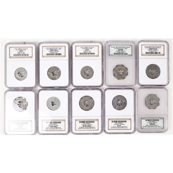 Shamrock Dairy Token Group (10) [207191]