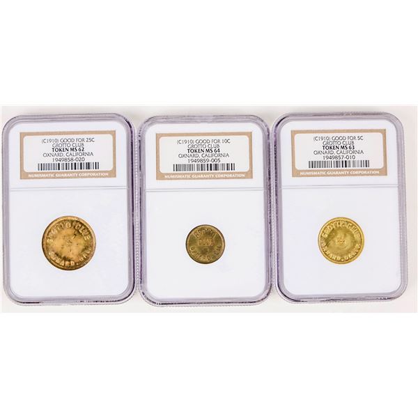 Grotto Club Tokens (3) [207207]