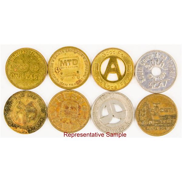 California Transportation Tokens (1000+?) [207111]