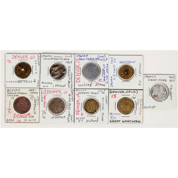 Denver Maverick Tokens (10) [198340]