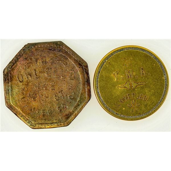 Denver Maverick Tokens (2) [199125]