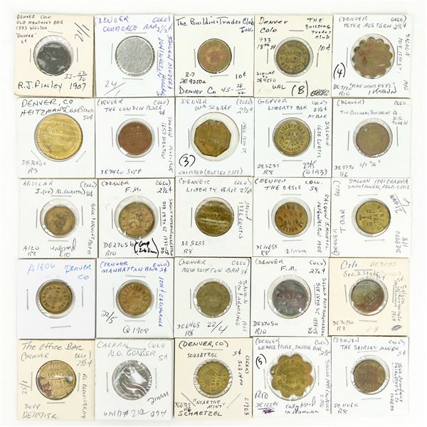 Denver Maverick Tokens (25) [199207]