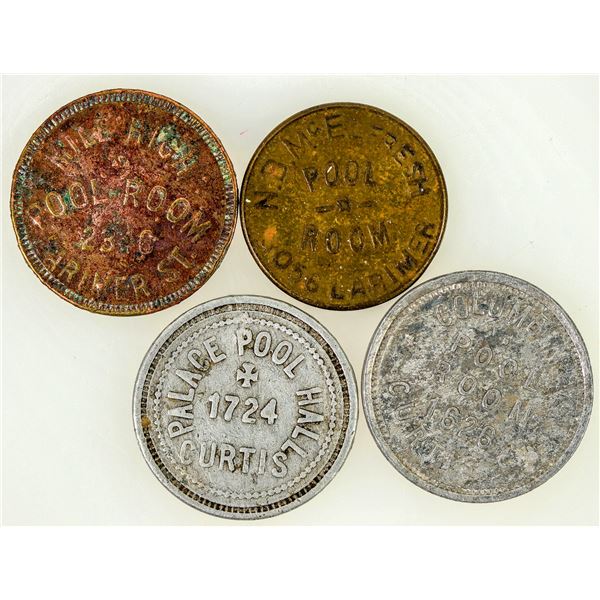 Denver Maverick Tokens (4) [199127]