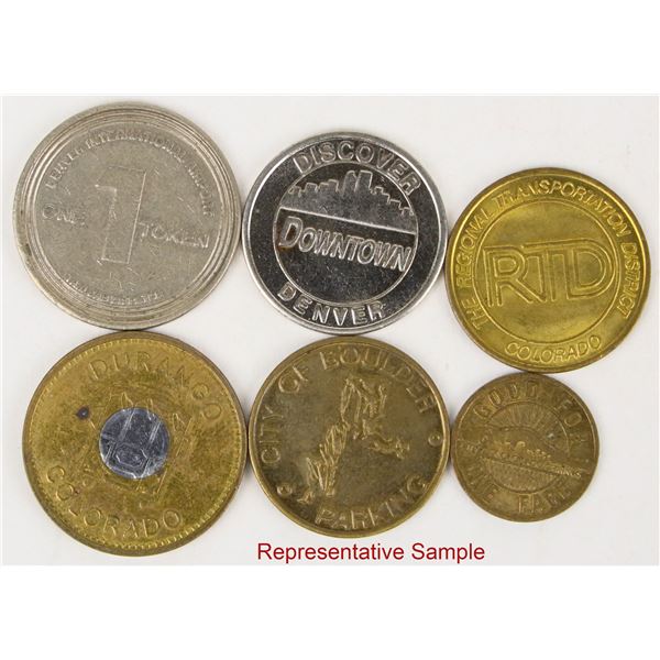Colorado Transportation Tokens (50+) [207128]