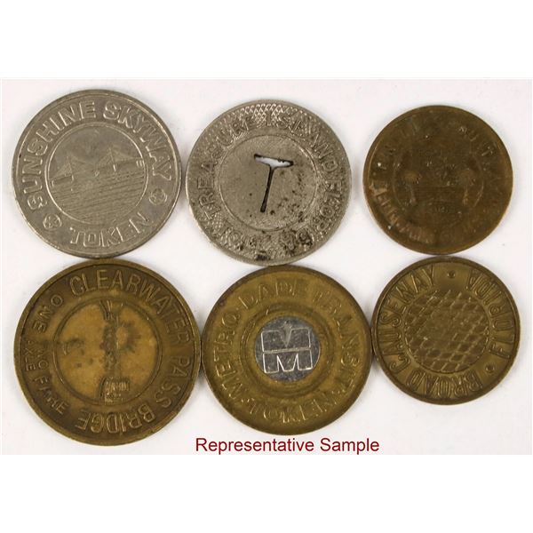 Florida Transportation Tokens (250+) [207115]