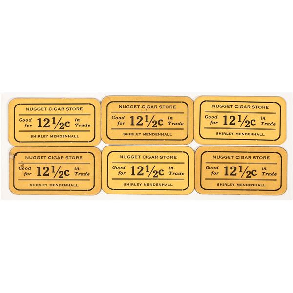 Nugget Cigar Store Tokens (14) [203605]