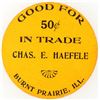 Image 2 : Chas. E. Haefele Token [197549]