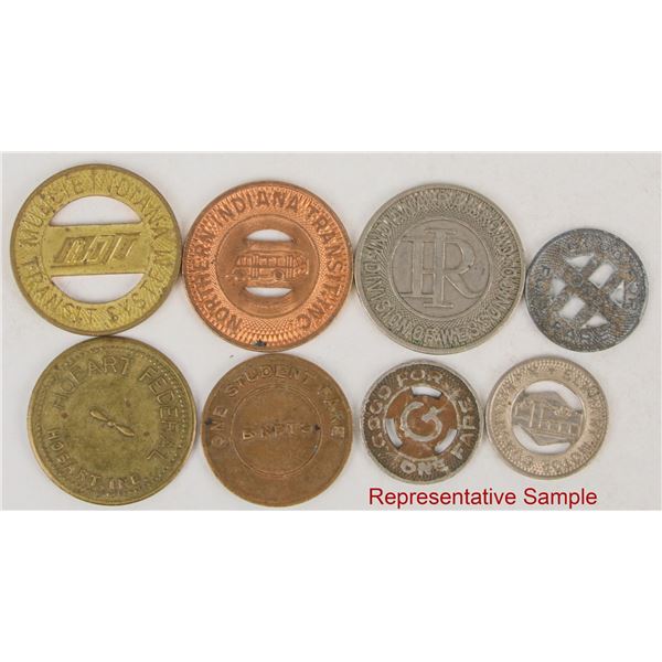 Indiana Transportation Tokens (65) [207045]