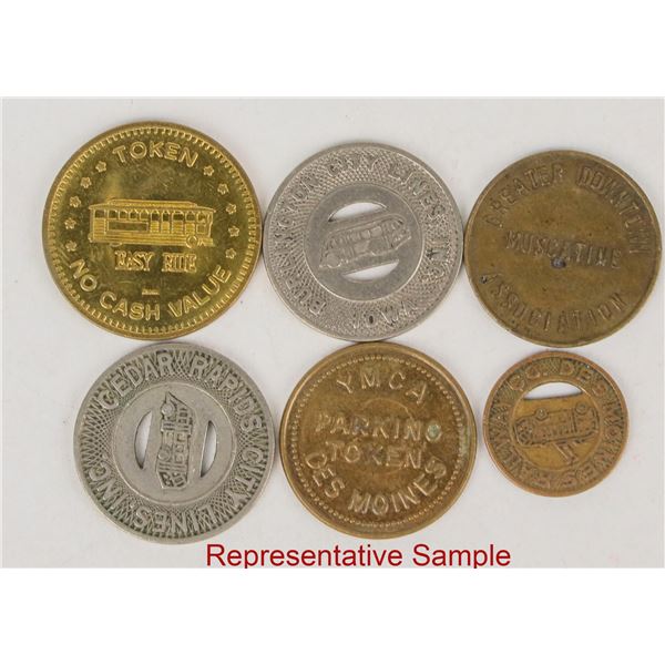 Iowa Transportation Tokens (24) [207136]