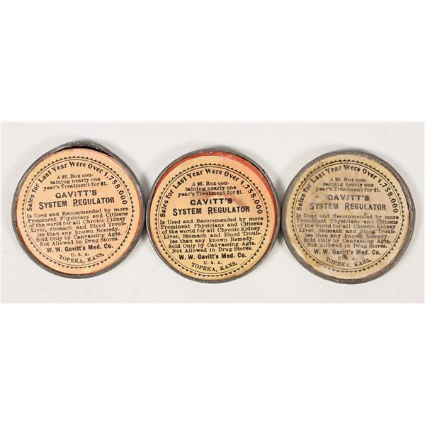 Cavitt's System Regulator Advertising Mirrors (3) [203597]