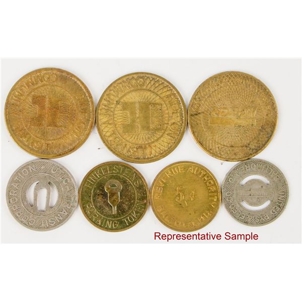 Maryland Transportation Tokens (100+) [207048]