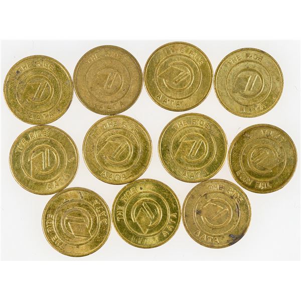 AATA Transit Tokens (11) [196545]