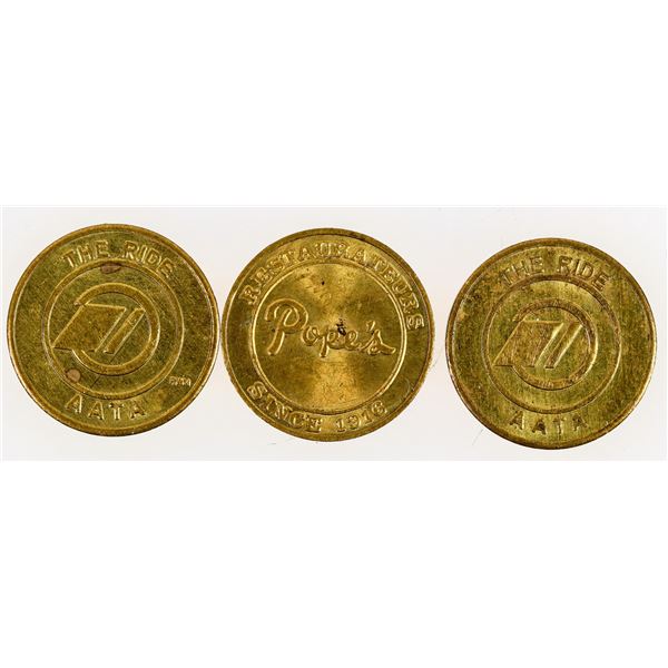 AATA: Ann Arbor Area Transportation Authority Tokens [196540]